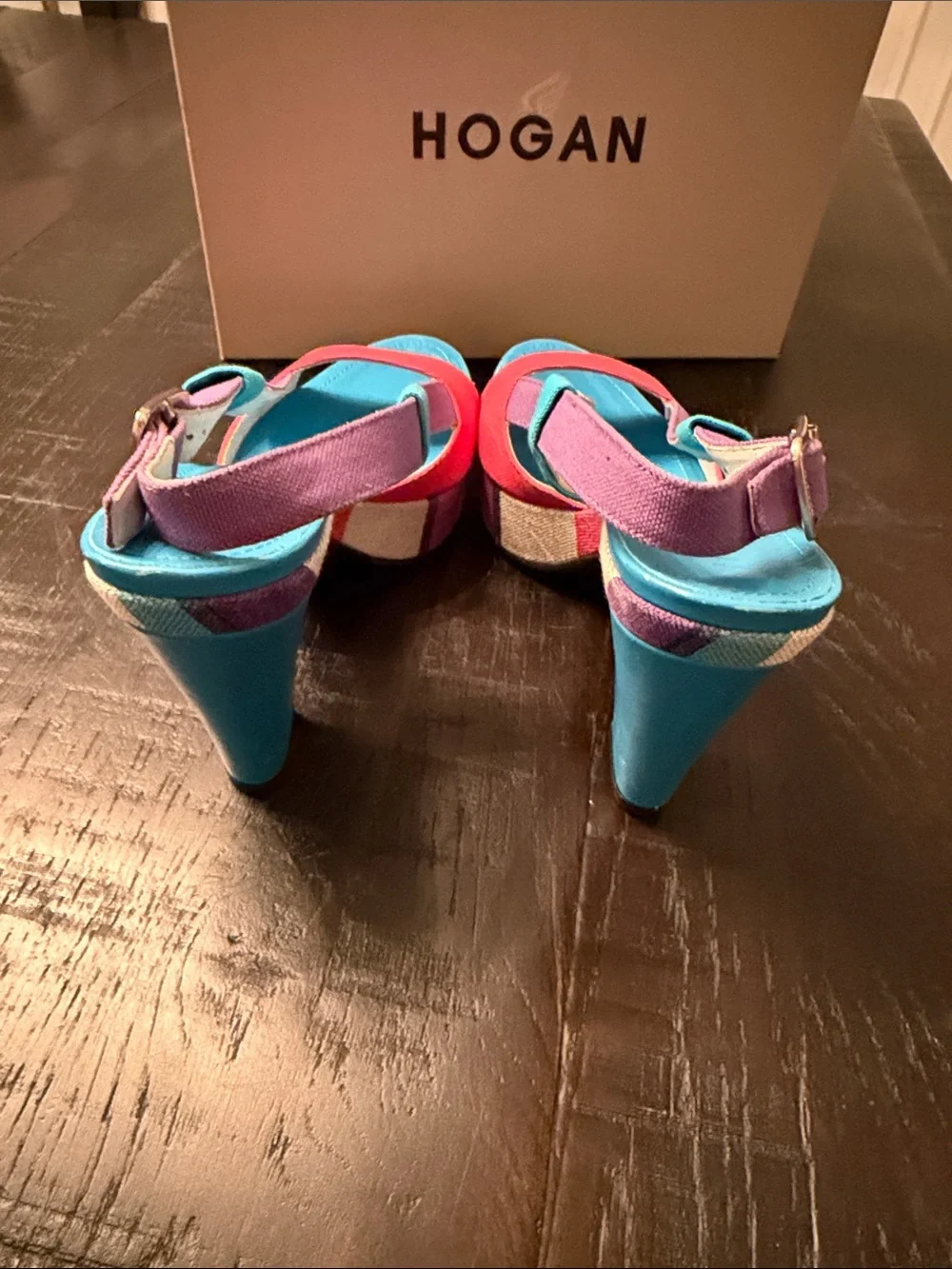 Hogan Babette Platform Heels